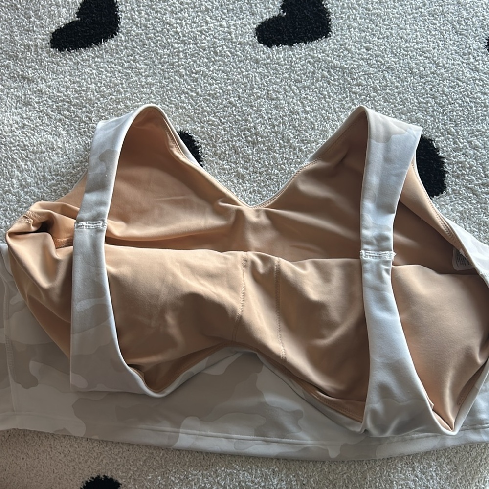 Old Navy White Camo Bralette - Picture 2 of 4
